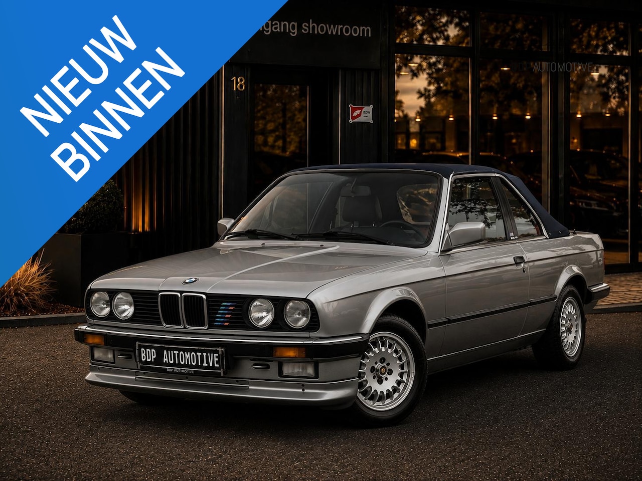 BMW 3-serie Cabrio - 320i Baur TC 1987 | 2de Eigenaar | 21 jaar in het bezit! | Nette staat - AutoWereld.nl