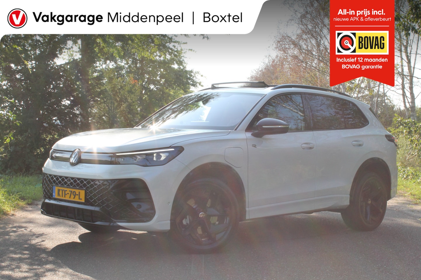Volkswagen Tiguan - 1.5 eHybrid R-Line Business | IQ | Pano | Trekhaak | 360° cam | Elek. klep - AutoWereld.nl