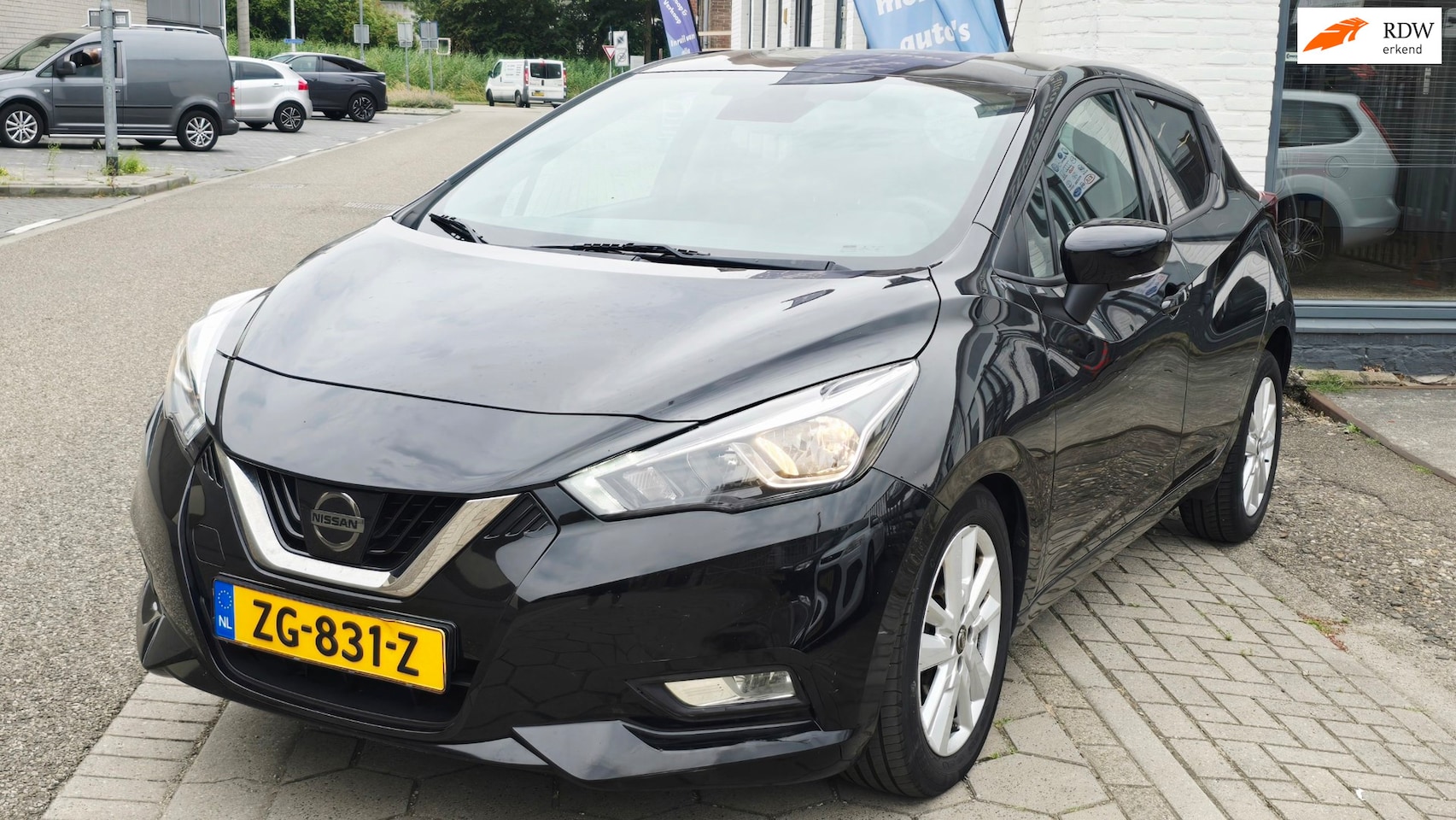Nissan Micra - 1.0 IG-T N-Connecta*1e eig*dealer onderhoud*camra*nap*apk*airco*navi*rijd perfect*inruil m - AutoWereld.nl