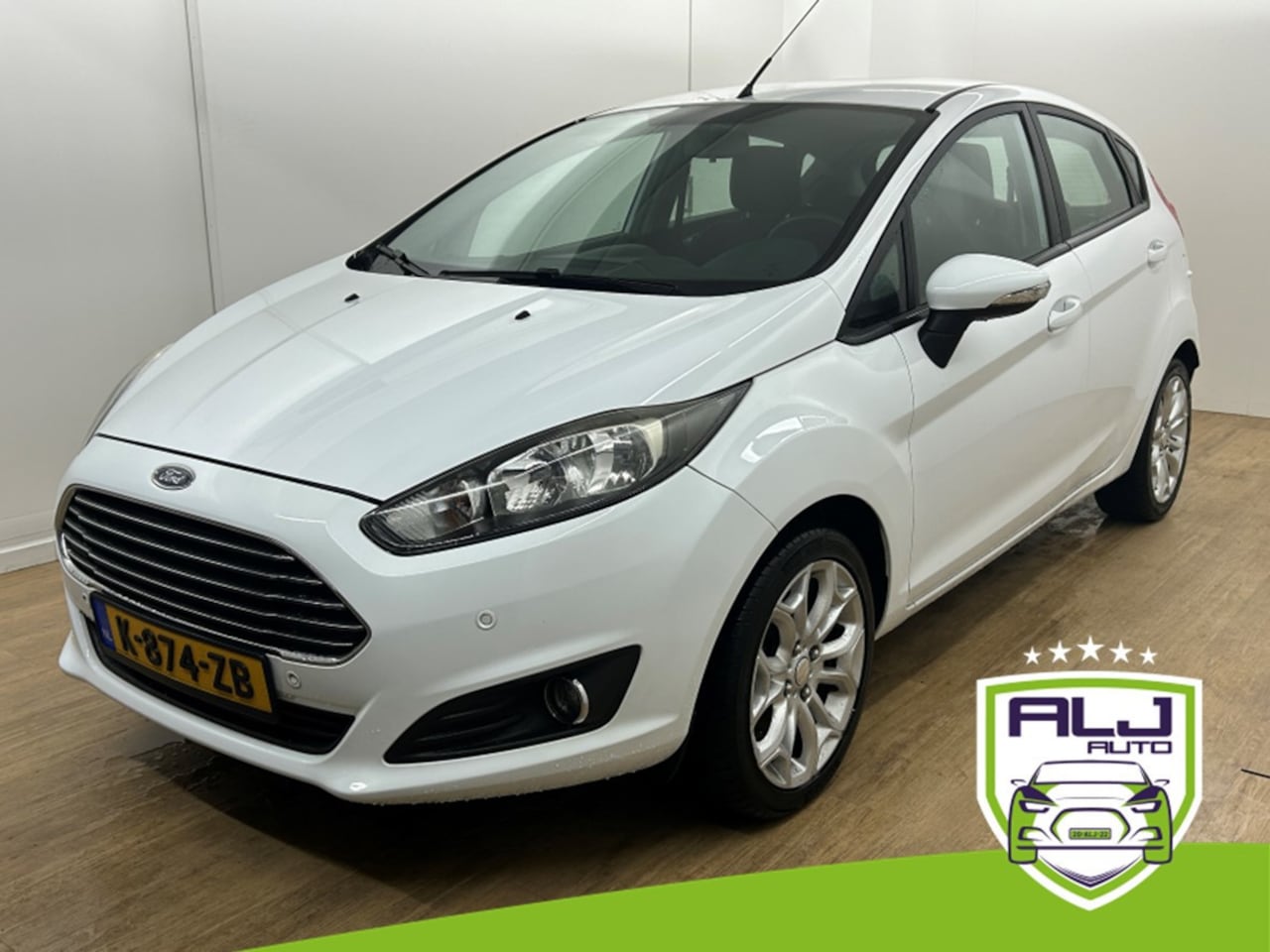 Ford Fiesta - Occasion 1.25 | Wit | Tweedehands Ford Fiesta | Airco | Bluetooth | - AutoWereld.nl