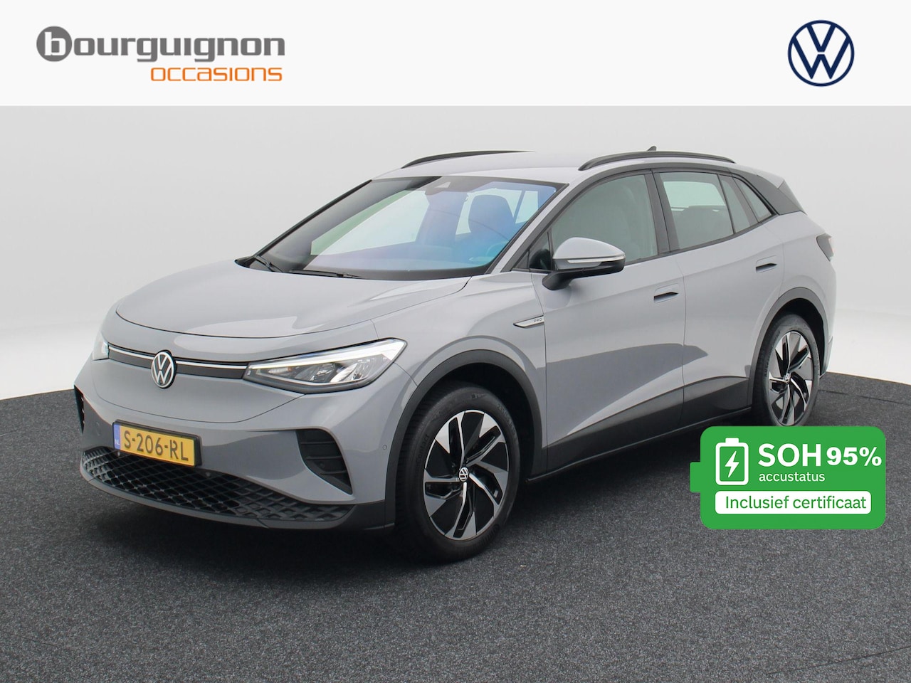 Volkswagen ID.4 - Pro 77 kWh 204 Pk | Trekhaak | 19 Inch | 360 Camera | Stoelverwarming | Adaptive Cruise | - AutoWereld.nl