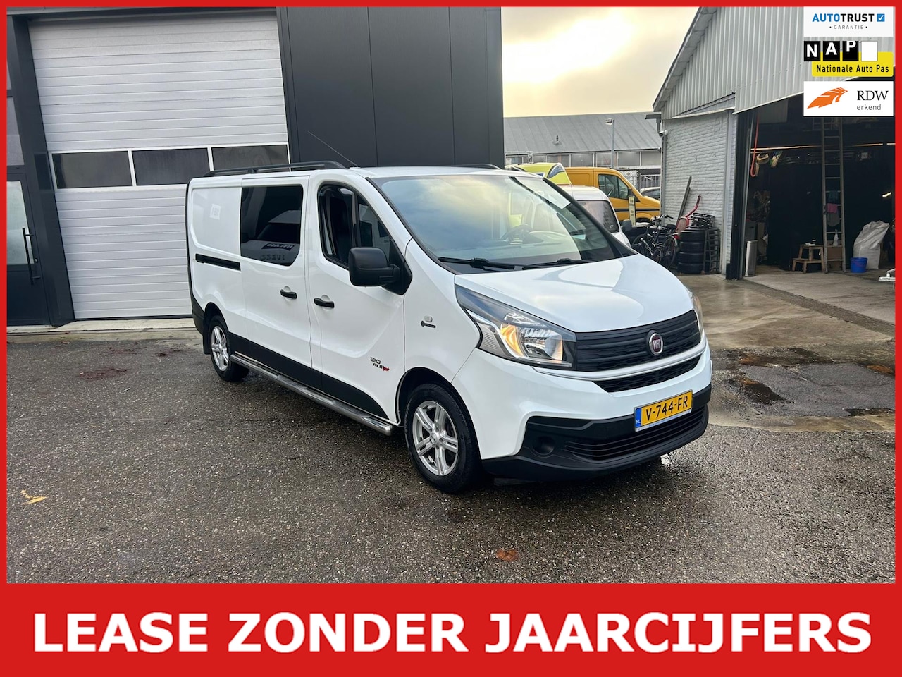Fiat Talento - 1.6 MJ L2H1 DC 6 pers leder euro 6 - AutoWereld.nl