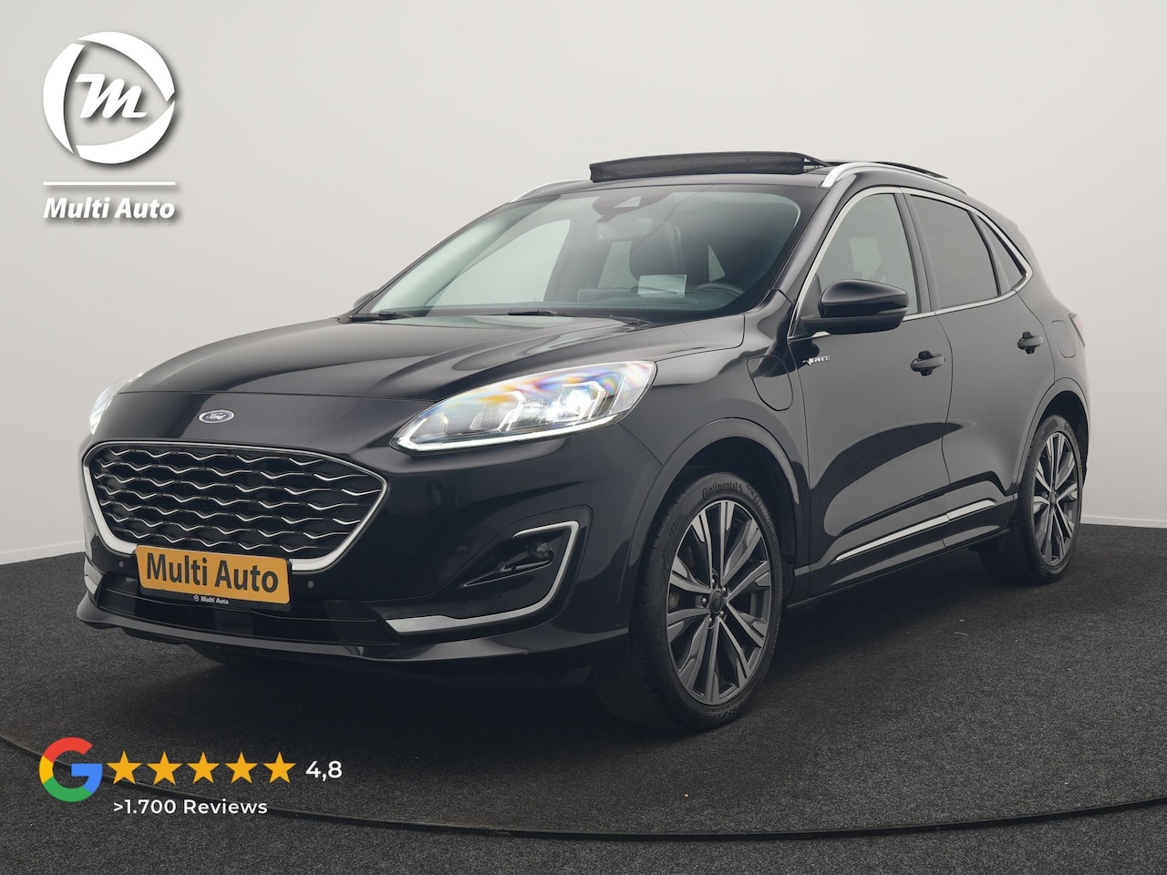 Ford Kuga - 2.5 Vignale PHEV 225pk Dealer O.H. | Panodak | Head Up | Camera | Bang & Olufsen | Lederen - AutoWereld.nl