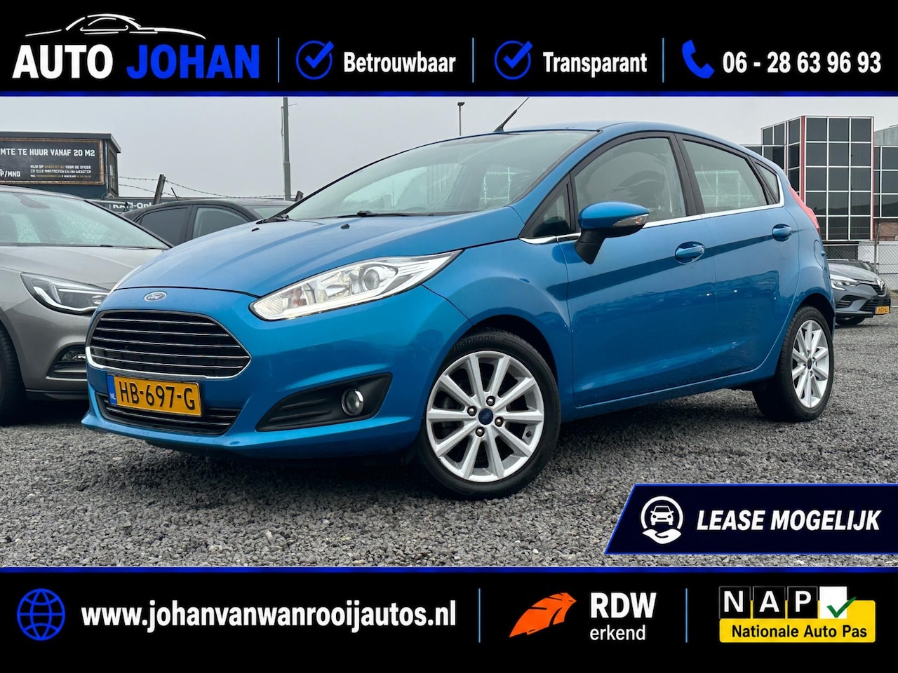 Ford Fiesta - 1.0 EcoBoost Titanium/AIRCO/NAVI/NW APK - AutoWereld.nl