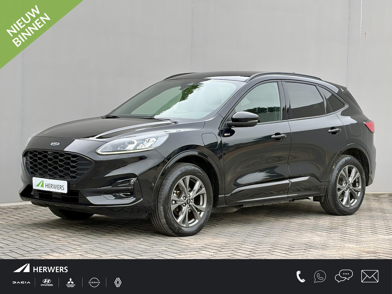 Ford Kuga - 2.5 PHEV ST-Line X / Dealer onderhouden / Trekgewicht 1.500 kg / Navigatie / Stuur-, stoel - AutoWereld.nl
