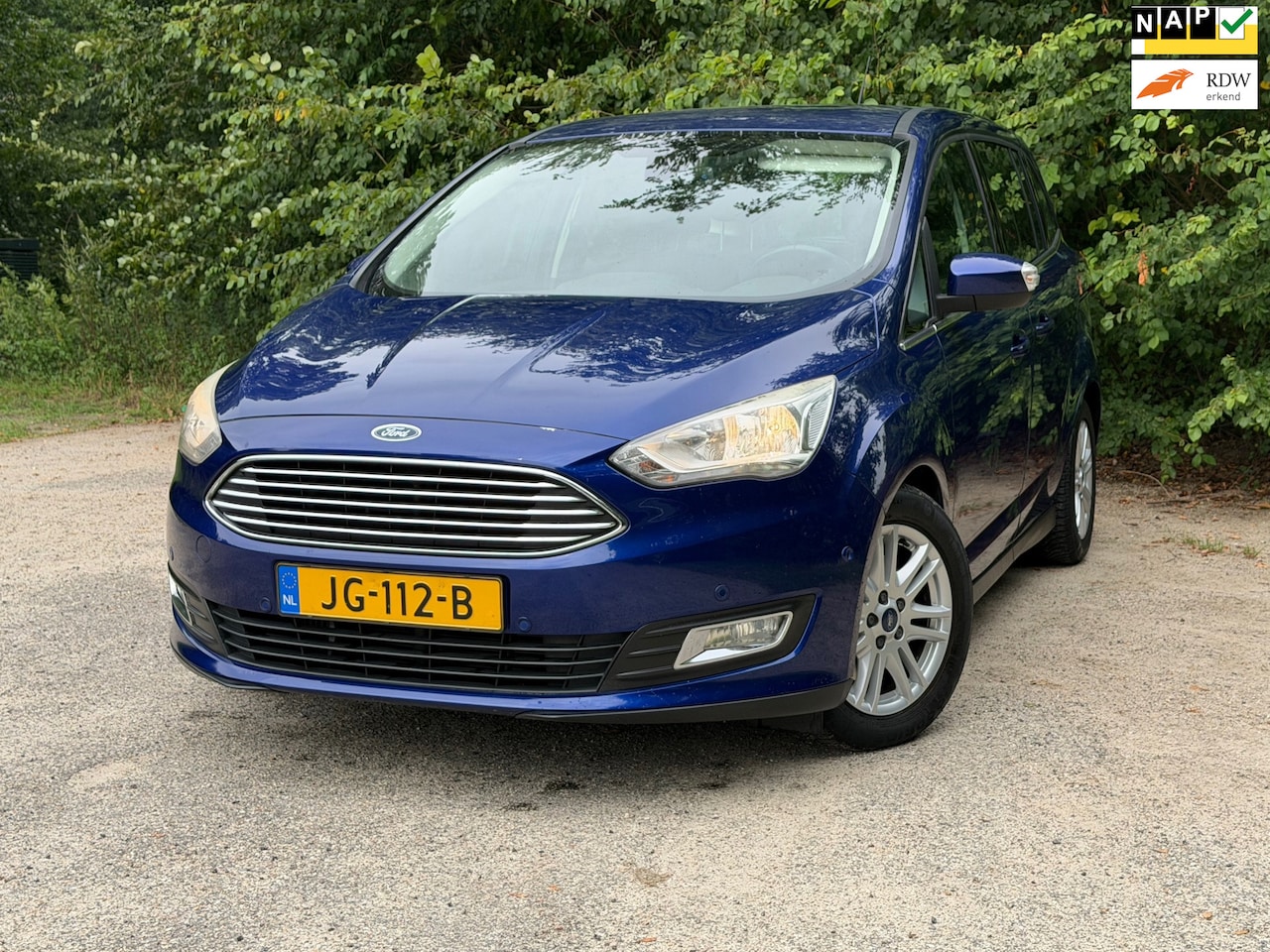 Ford Grand C-Max - 1.0 Titanium | " 175.000 " KM + Cruise + Navi Nu € 4.950,- !!! - AutoWereld.nl