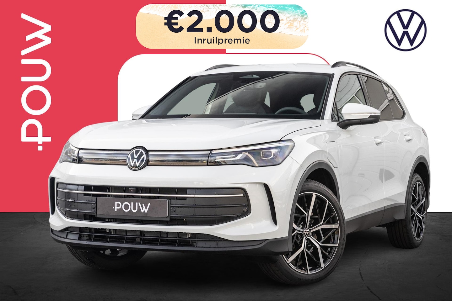 Volkswagen Tiguan - 1.5 eHybrid 204pk Limited Edition | Trekhaak Pakket | 20" Velgen - AutoWereld.nl