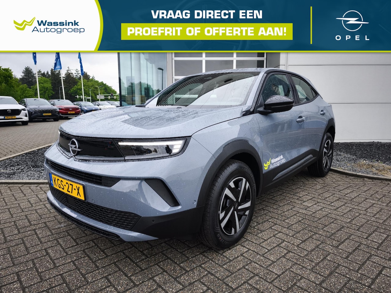 Opel Mokka - 1.2T 145pk Hybrid Automaat Edition | Climate control | Navigatie | Winterpakket | Adaptiev - AutoWereld.nl