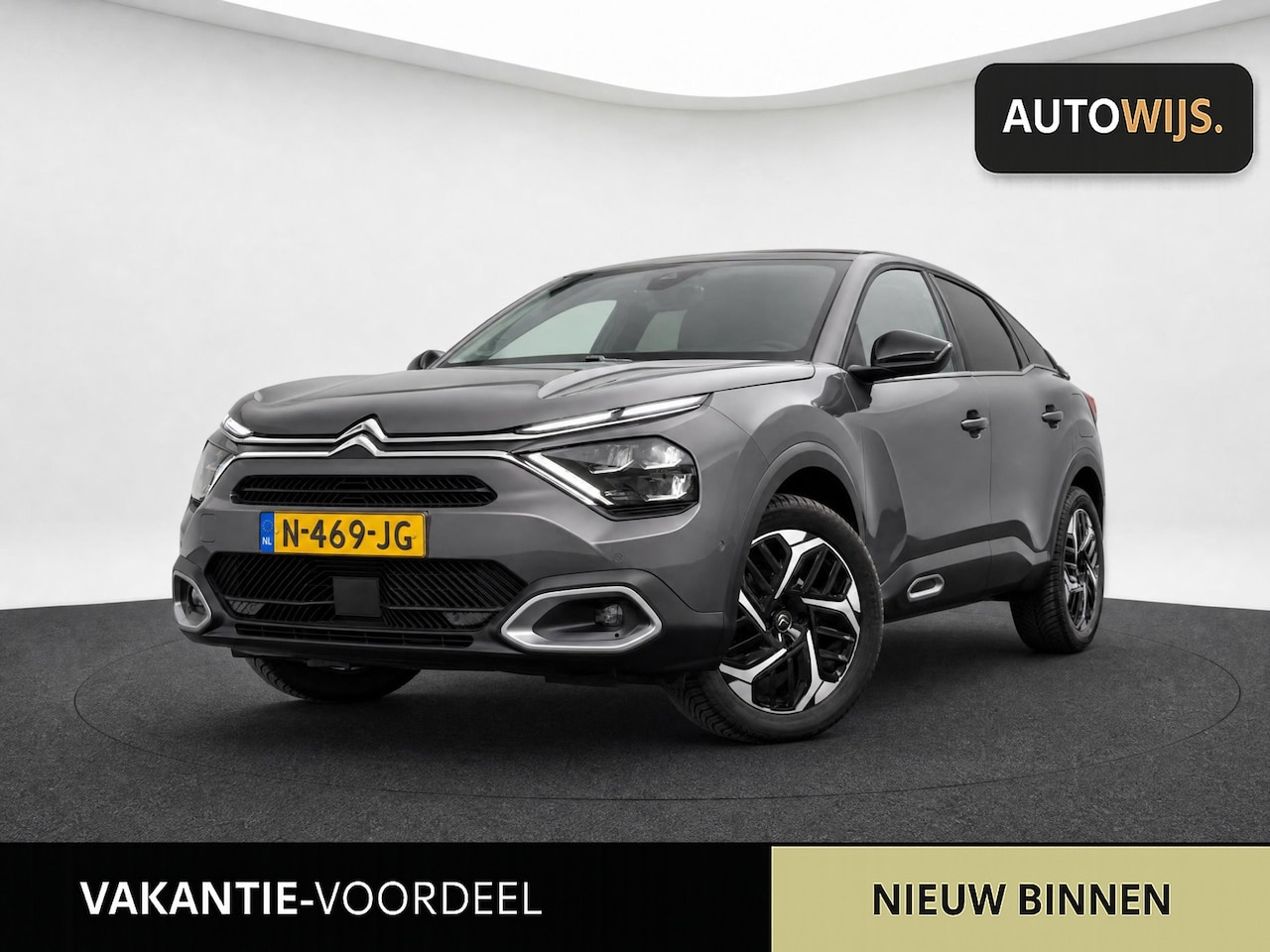Citroën C4 - 1.2 Puretech Shine|AUT|NL AUTO|LED|DEALER ONDERHOUDEN - AutoWereld.nl