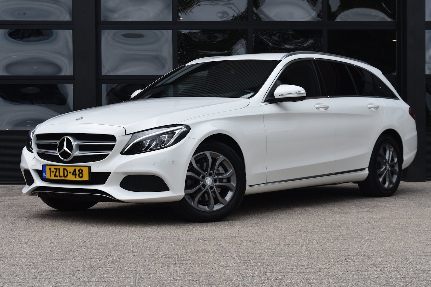 Mercedes-Benz C-klasse Estate - 220 CDI Ambition '15 LED LEder Clima Navi Cruise Inruil mogelijk - AutoWereld.nl