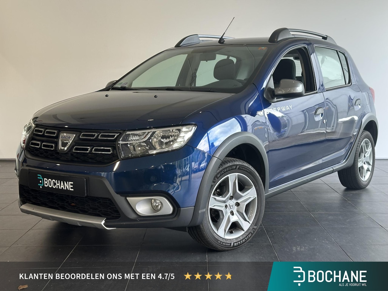 Dacia Sandero Stepway - 0.9 TCe SL TREKHAAK | 1E EIGENAAR | DEALERONDERHOUDEN | AIRCO | - AutoWereld.nl