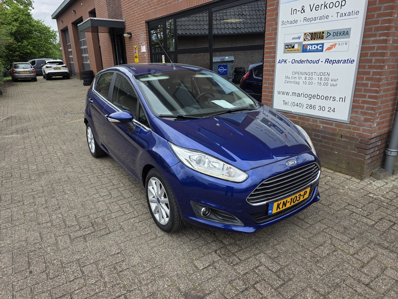 Ford Fiesta - 1.0 EcoBoost Titanium 1.0 EcoBoost Titanium,125PK, NIEUWE DISTRIBUTIESET - AutoWereld.nl