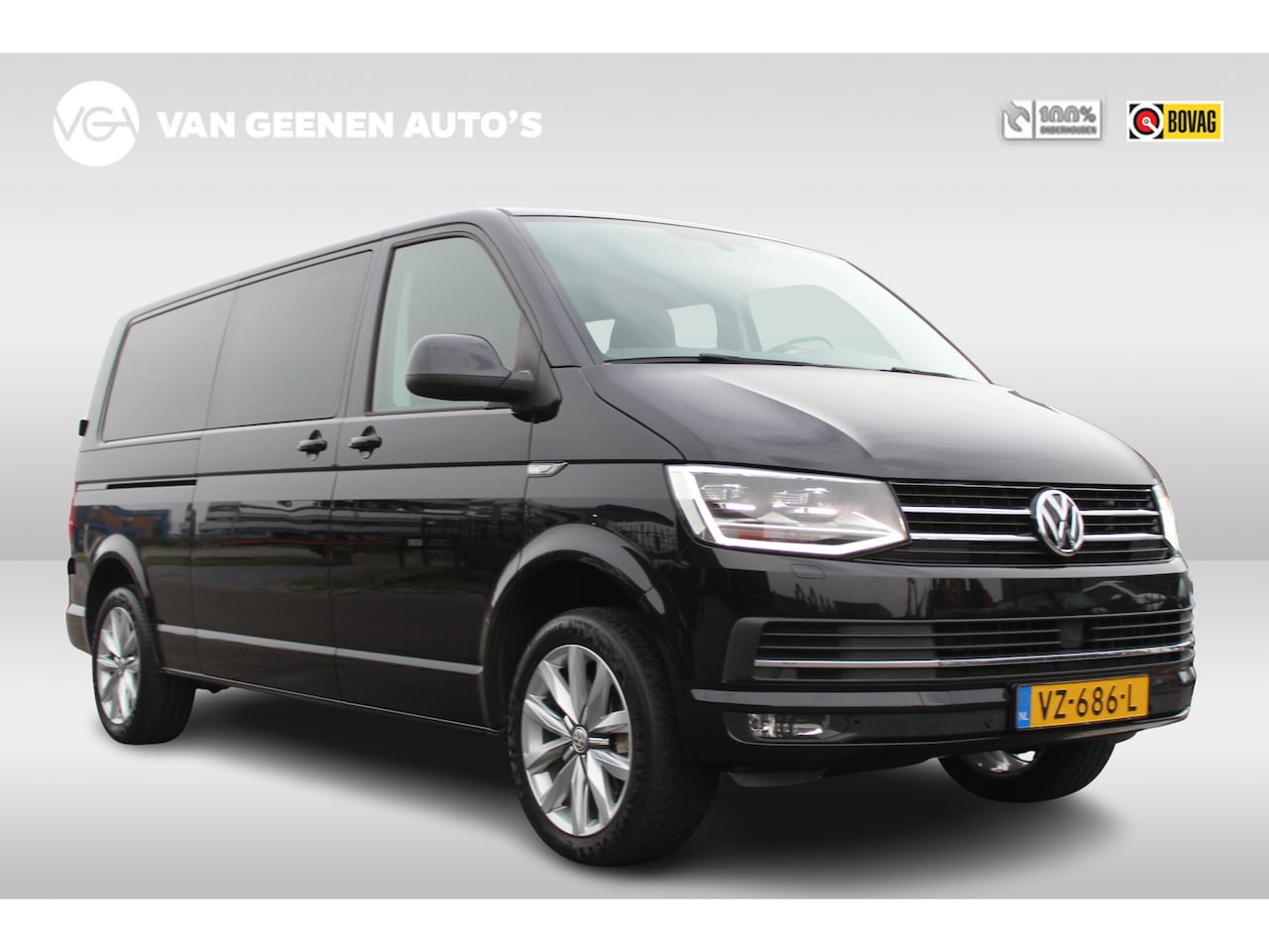 Volkswagen Transporter - 2.0 TDI 204Pk L2H1 DC Highline | Camera | Android auto Apple Carplay - AutoWereld.nl