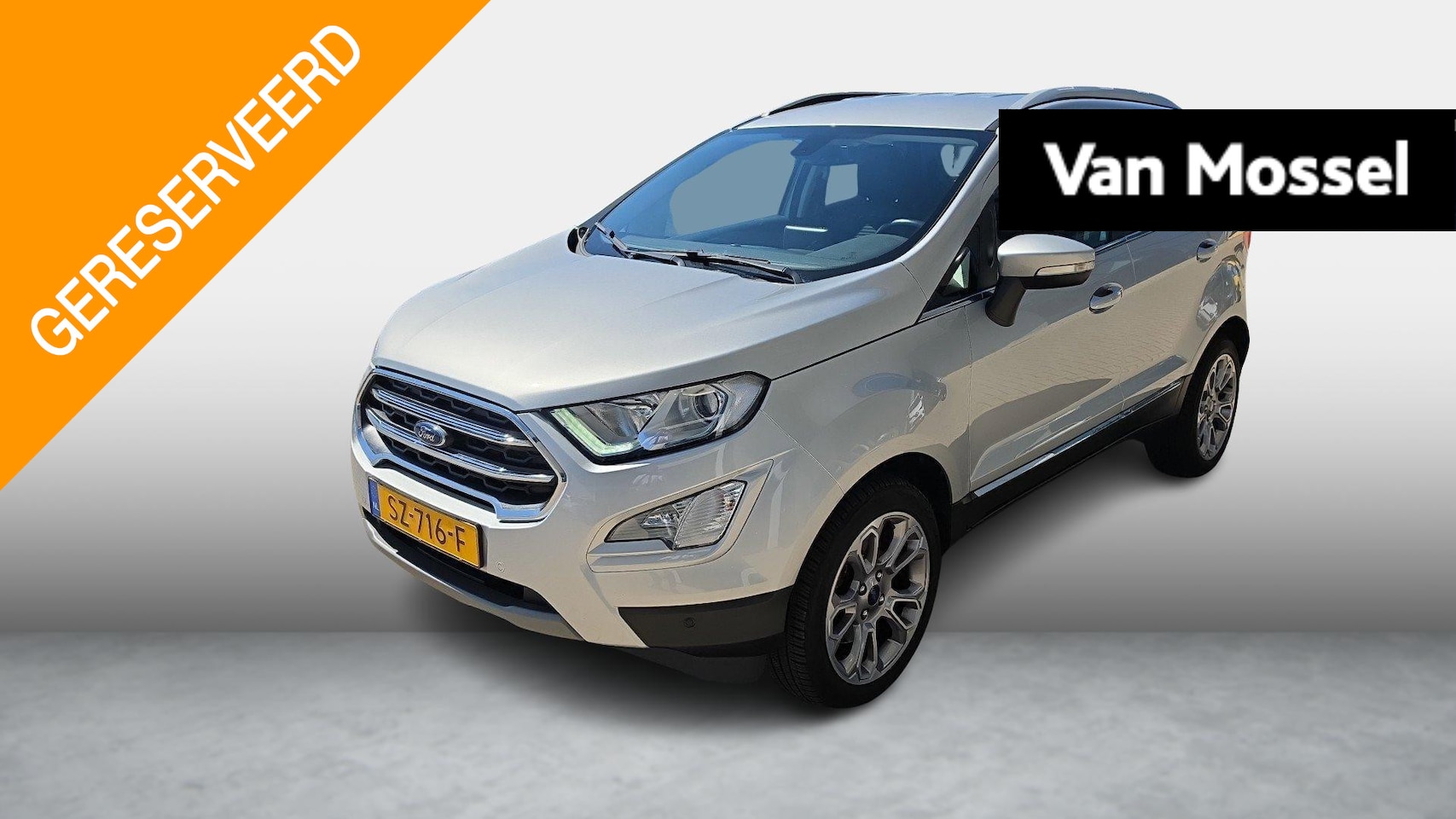 Ford EcoSport - 1.0 EcoBoost Trend Essential | Afneembare Trekhaak | 17"LMV | Stoel+ Stuur + Voorruit Verw - AutoWereld.nl