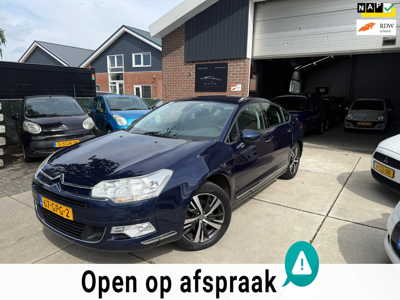 Citroën C5 - 2.0 16V Exclusive |NEW APK|AUTOMAAT|AIRCO|CRUISE|NAVI|ISOFIX|HALF LEER|ELECT.PKKT|CENTR.DE - AutoWereld.nl
