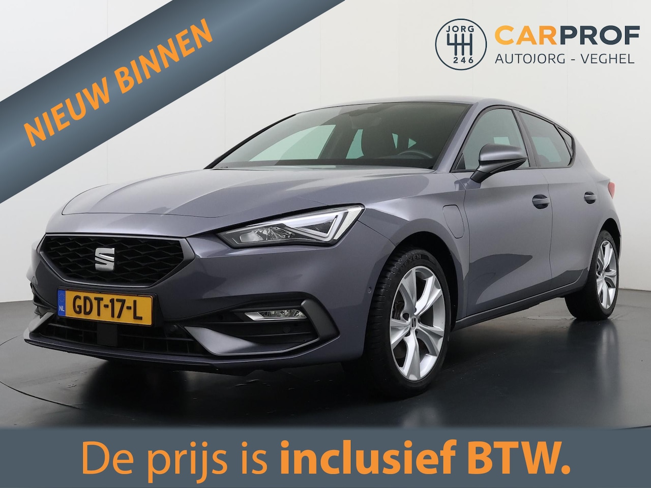 SEAT Leon - 1.4 TSI eHybrid PHEV FR Business Intense Navigatie | Camera | Stoelverwarming | Stuurwielv - AutoWereld.nl
