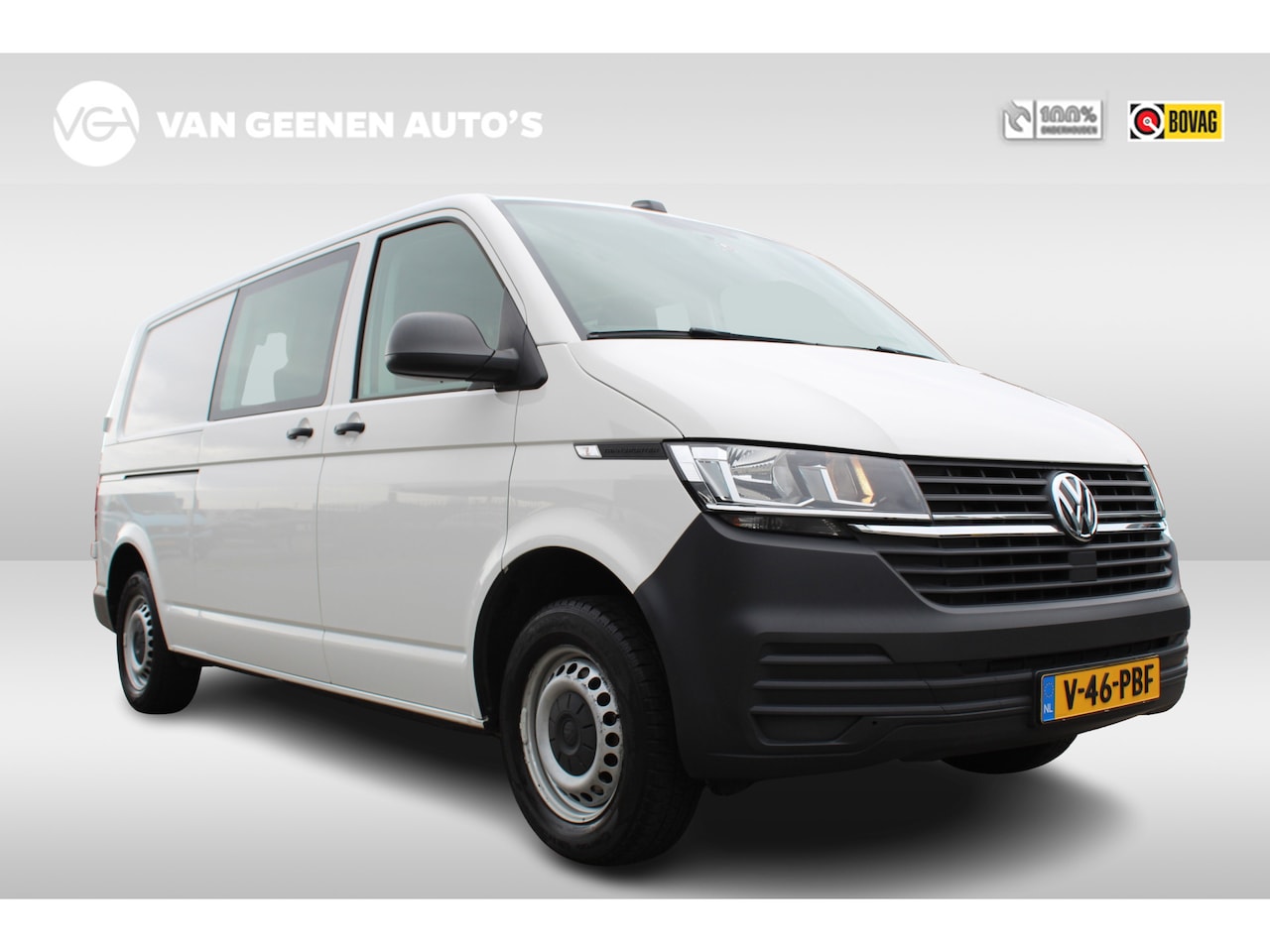 Volkswagen Transporter - 2.0 TDI 150Pk L2H1 30 DC Comfortline | Trekhaak | Apple carplay/Android auto - AutoWereld.nl