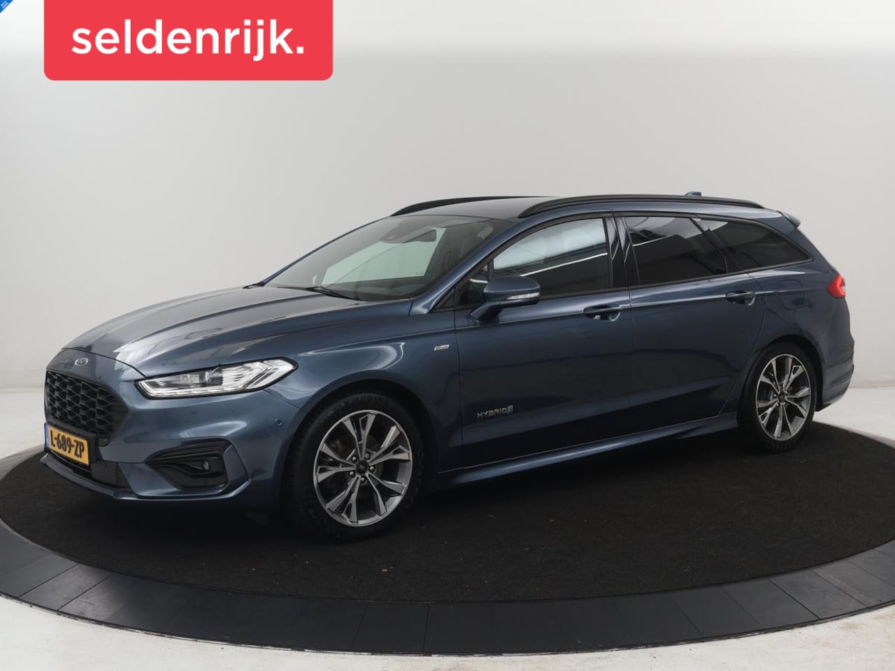 Ford Mondeo Wagon - 2.0 IVCT HEV Vignale | Leder/alcantara | Memory | Cruise control | Dodehoek detectie | Stu - AutoWereld.nl