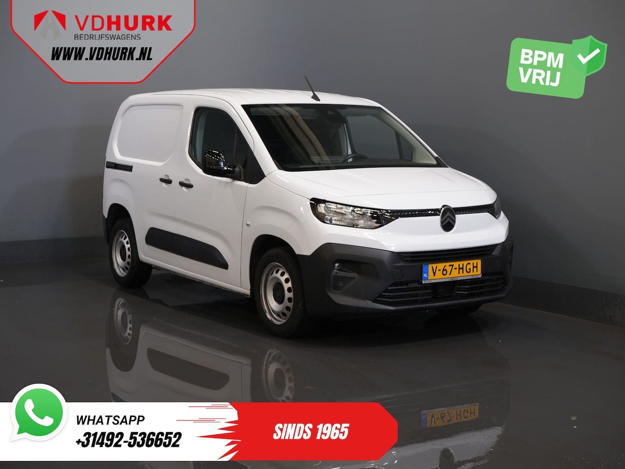 Citroën Berlingo - 1.5 HDi 100 pk NL Auto/ Carplay/ Stoelverw./ Stuurverw./ Camera/ Cruise/ PDC/ Airco - AutoWereld.nl
