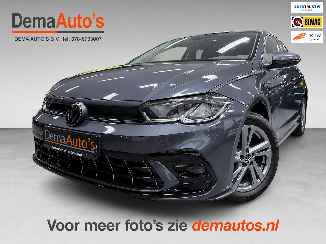 Volkswagen Polo - 1.0 TSI R-Line Business NAVI/V-COCKPIT/DAB/CARPLAY/CRUISE/ECC/PDC/// - AutoWereld.nl