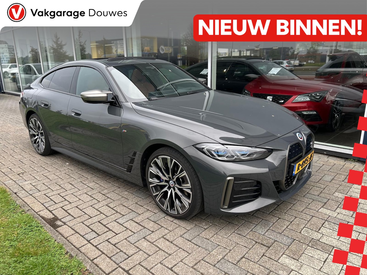 BMW i4 - M50 High Executive 84 kWh |NAP|BTW|Pano|Laser|Harman&Kardon|Trekhaak|Dravit - AutoWereld.nl