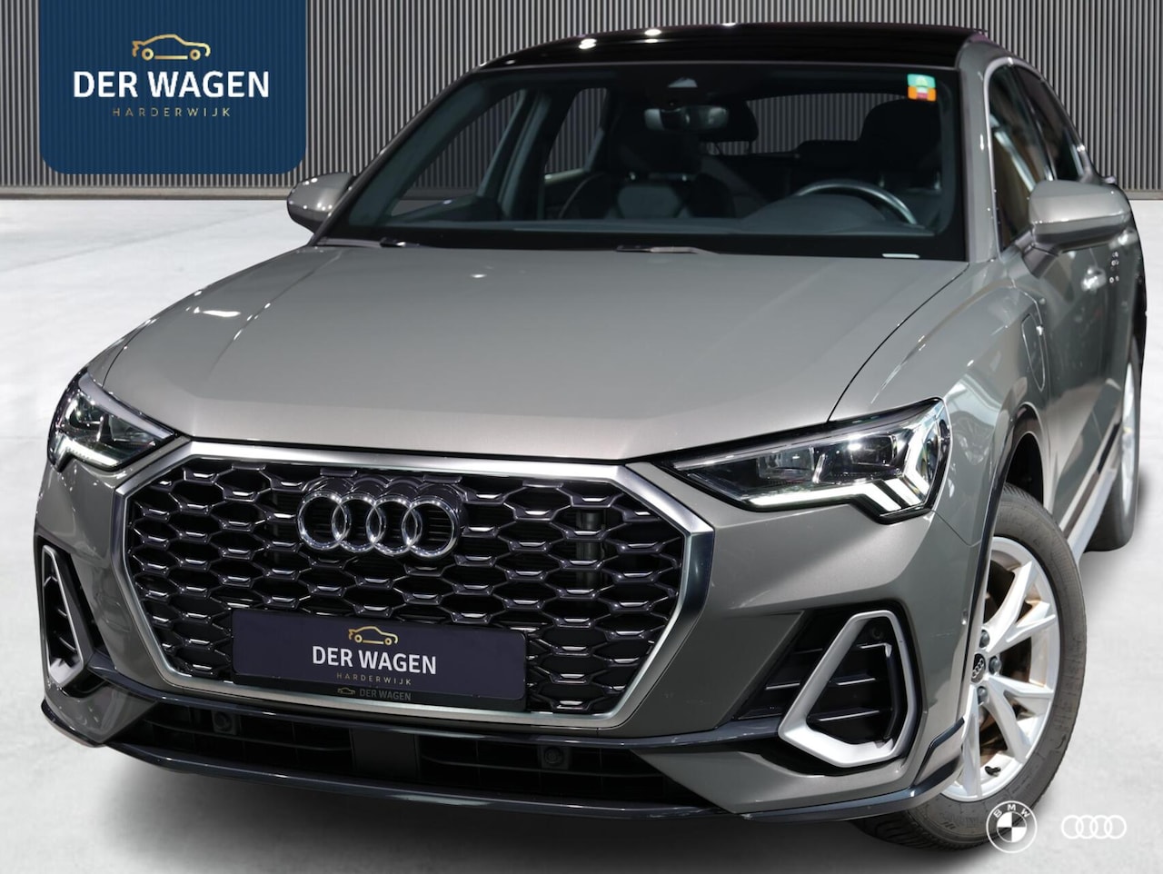 Audi Q3 Sportback - 45 TFSIe S LINE / PANODAK / CHRONOSGRIJS / ACC / HIFI / 18" - AutoWereld.nl