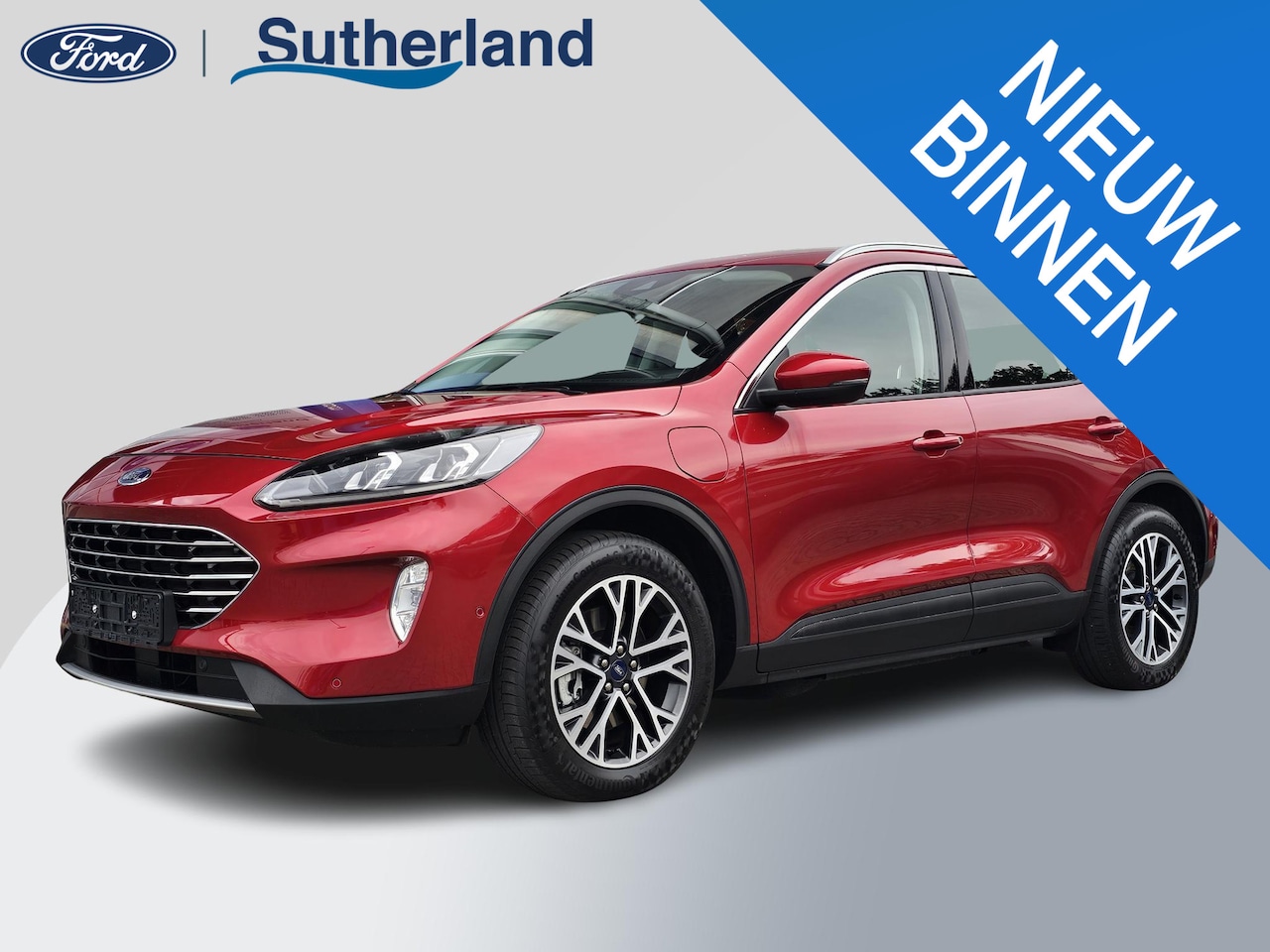 Ford Kuga - 2.5 PHEV Titanium | Adaptive cruise control | Camera | Dodehoeksensoren | Head up display - AutoWereld.nl