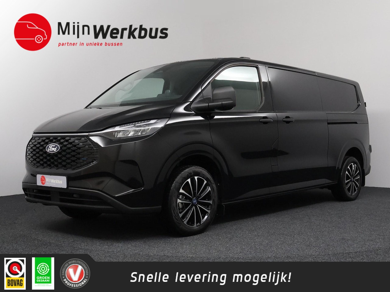 Ford Transit Custom - E-Transit 340 L2H1 Trend 71 kWh | Camera | 2x Schuif | LED | 2300KG Trekgewicht! - AutoWereld.nl