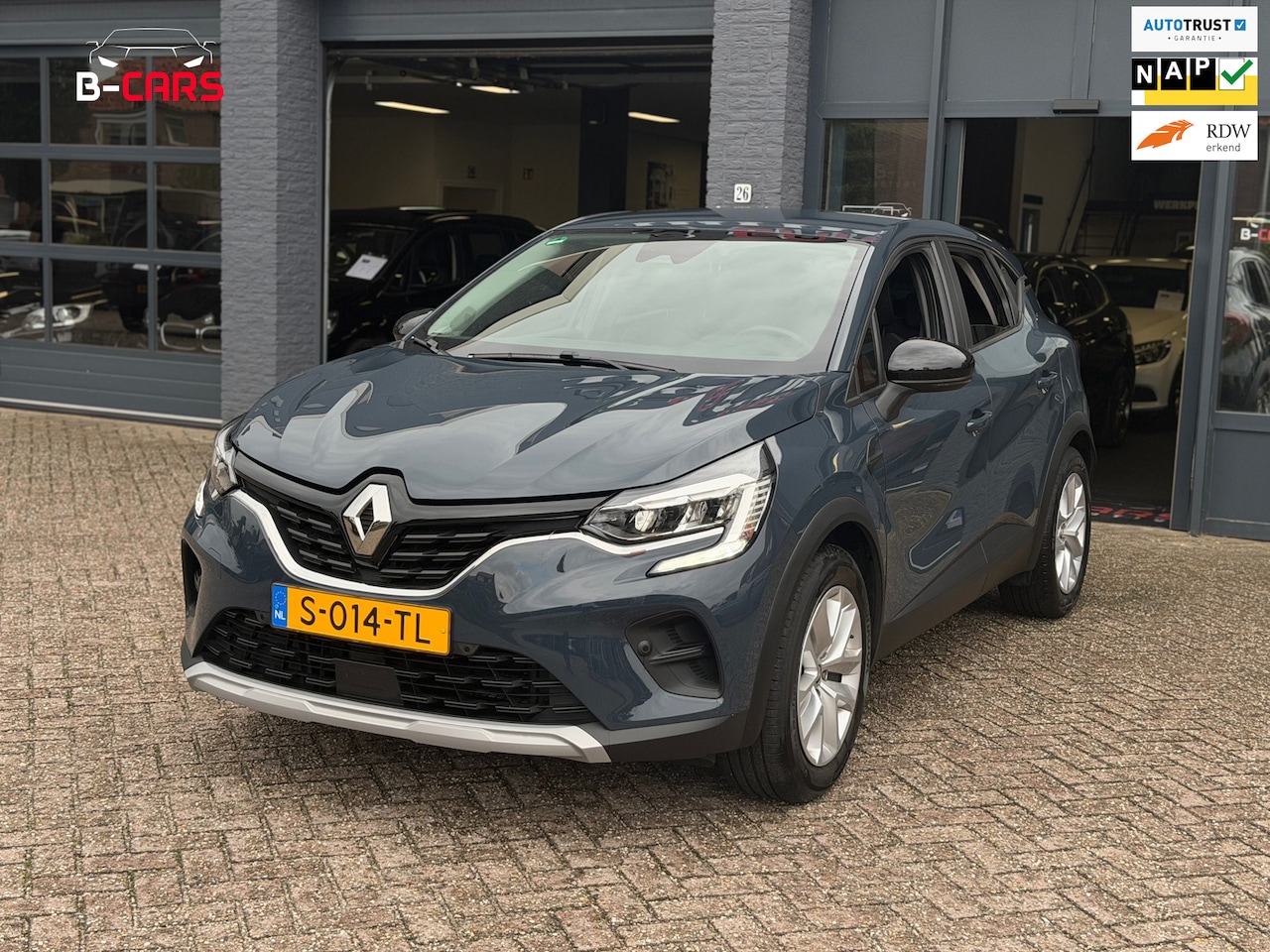 Renault Captur - 1.6 E-Tech full hybrid 145 evolution BTW|Lineass|Autopark|Navi|Pdc|Nap!! - AutoWereld.nl