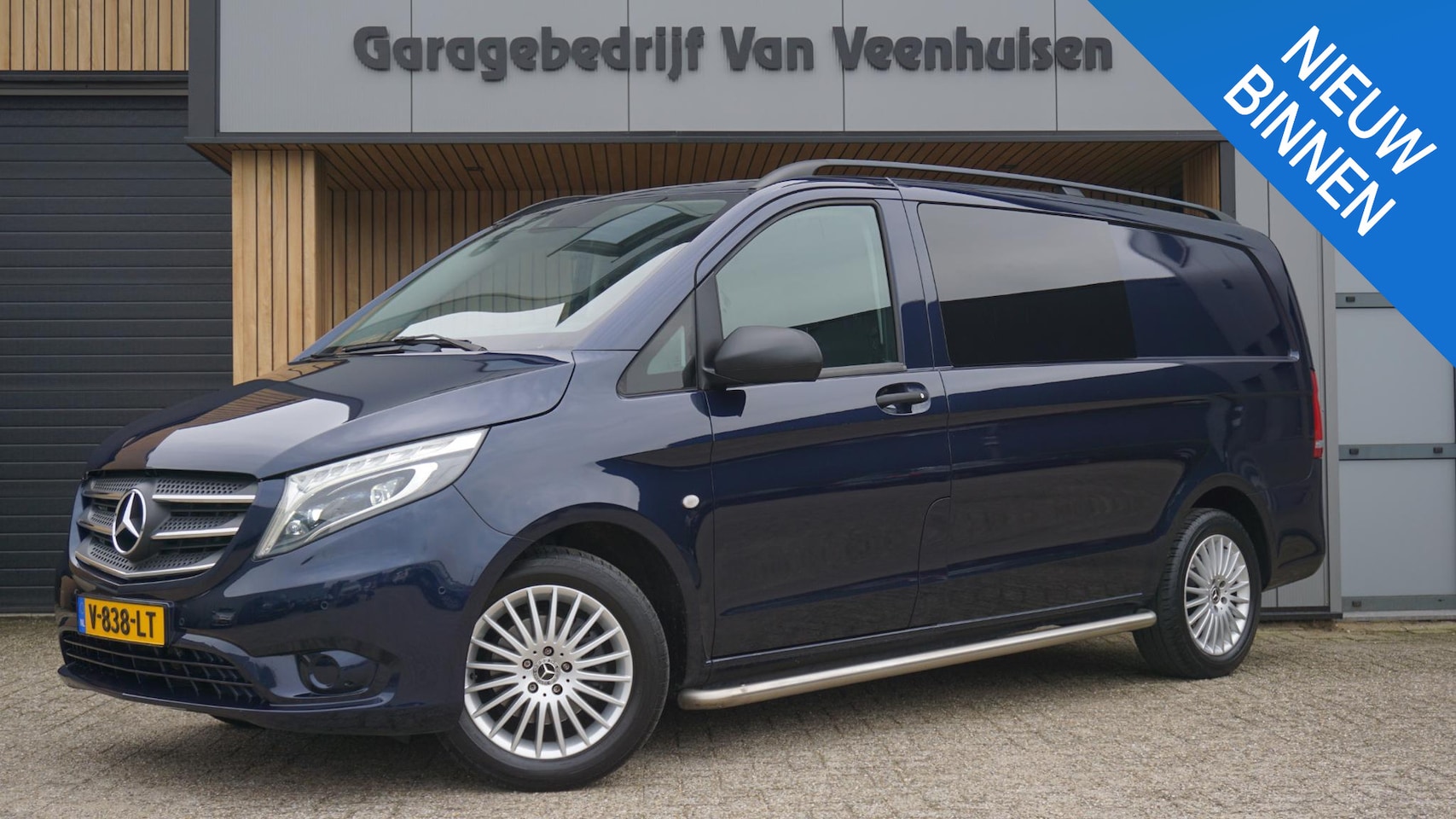 Mercedes-Benz Vito - 114 CDI 136pk Automaat 5-Zits Lang Leder LED Trekhaak Navi 17inch LM SideBars *NL Auto* 96 - AutoWereld.nl