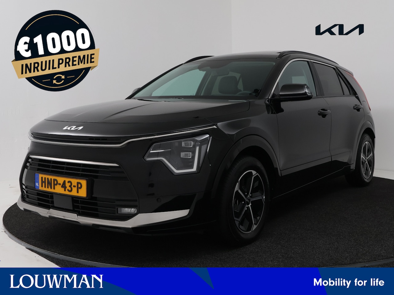 Kia Niro - 1.6 GDi Hybrid DynamicPlusLine | Schuif/kanteldak | Origineel NL| Stoelverwarming | Apple - AutoWereld.nl