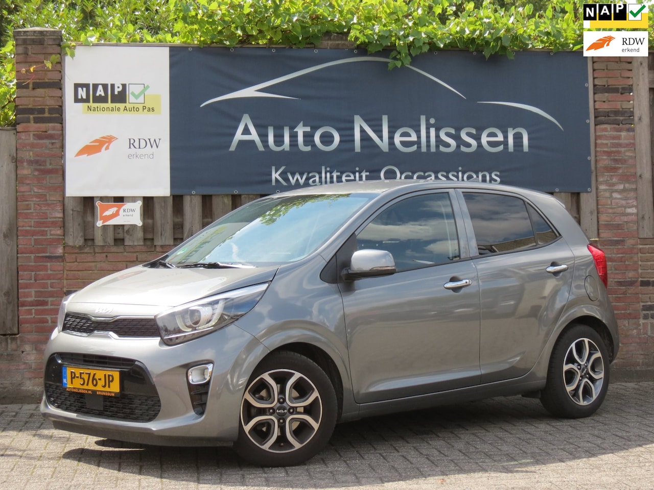 Kia Picanto - 1.0 DPi DynamicPlusLine | 1e EIGENAAR | DEALER ONDERHOUDEN | NAVI | CAMERA | KEYLESS ENTRY - AutoWereld.nl