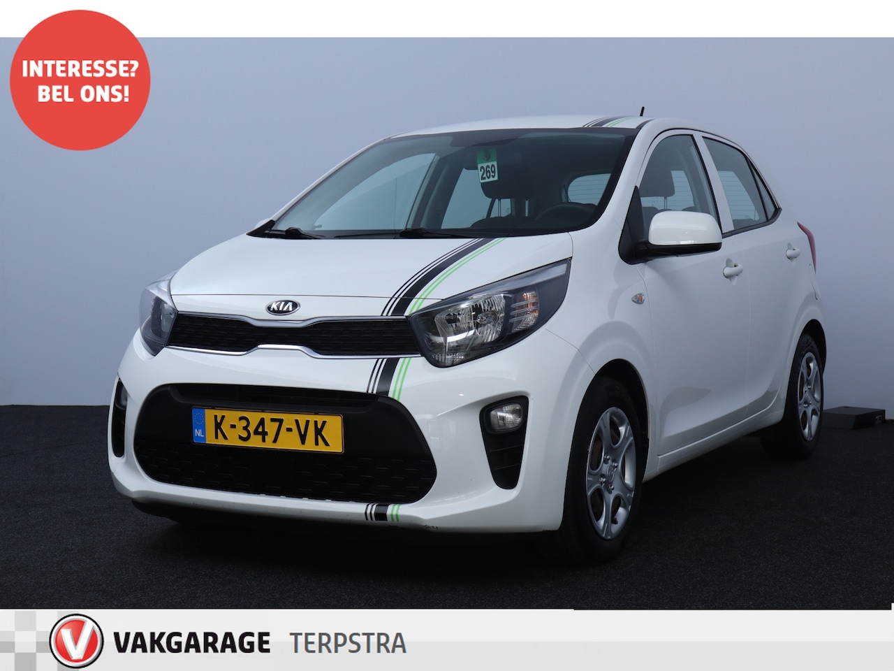 Kia Picanto - 1.0 DPi ComfortLine 5p /5-Drs /DAB+! /Airco /Cruise /Elek. ramen voor /C.V. afstand /Bluet - AutoWereld.nl