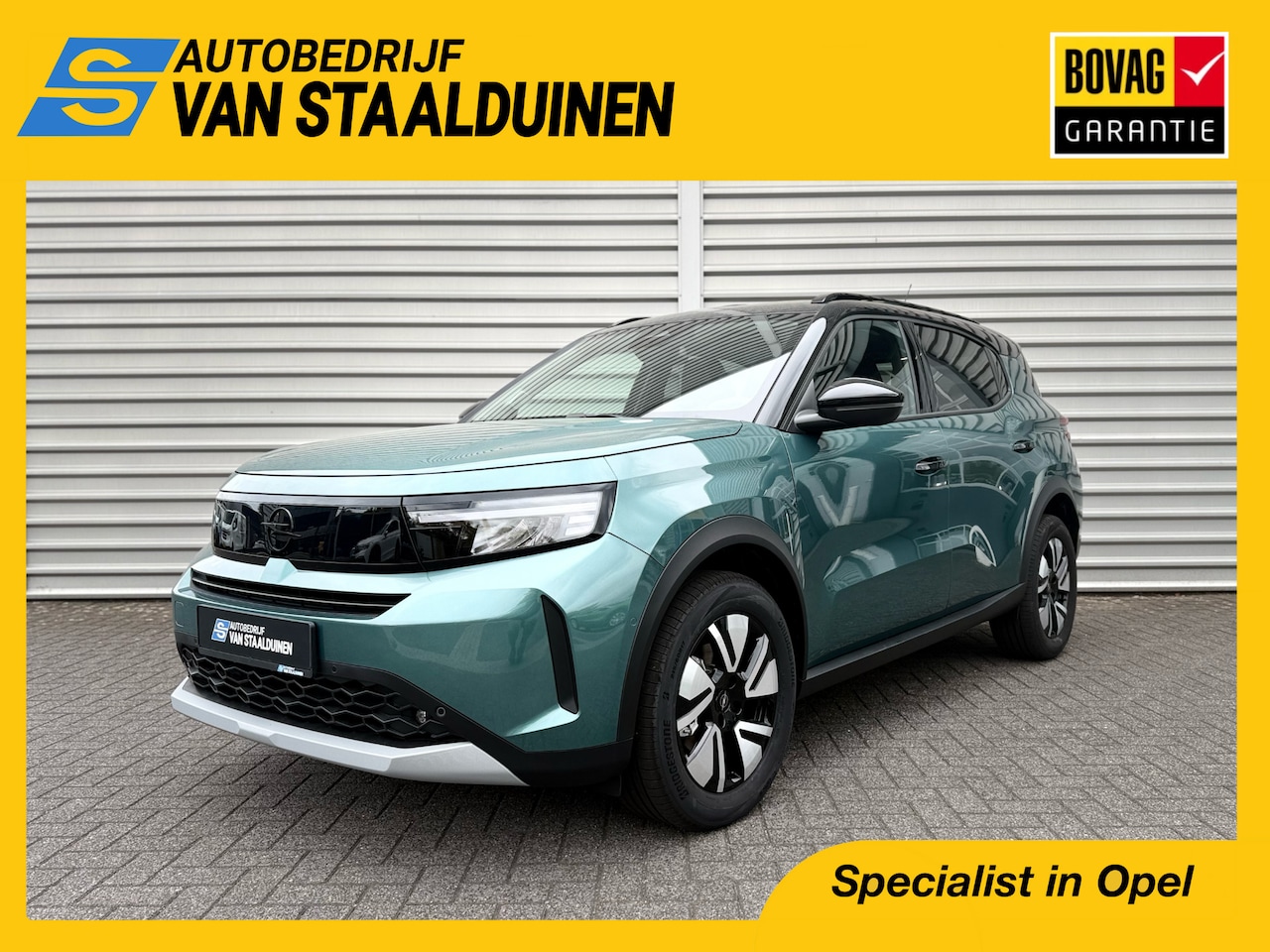 Opel Frontera - 1.2 Turbo Hybrid Ultimate 7p. | Stuurverwarming | Stoelverwarming | Draadloosopladen tel | - AutoWereld.nl