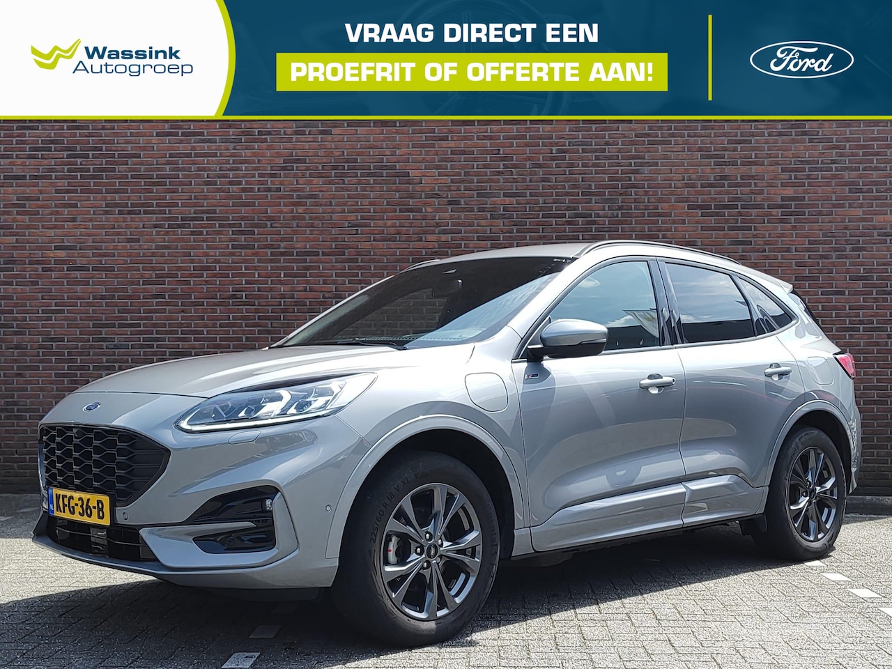 Ford Kuga - 2.5 PHEV ST-Line X | Trekhaak | Winter Pack | Adaptive Cruise Control | Climate Control | - AutoWereld.nl