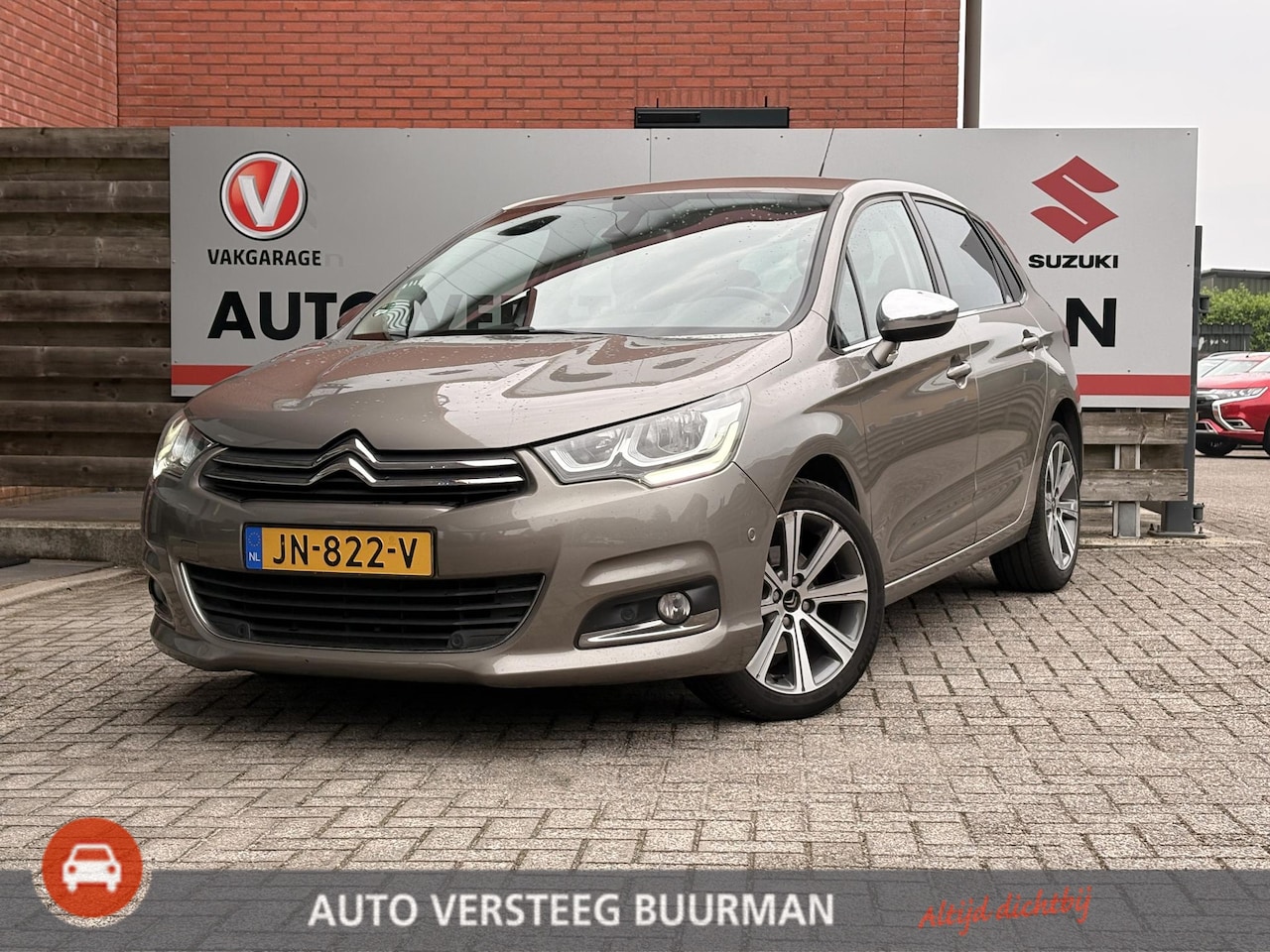 Citroën C4 - 1.2 PureTech Feel Collection Parkeersensoren Voor en Achter, Navigatie, Bluetooth, Cruise - AutoWereld.nl