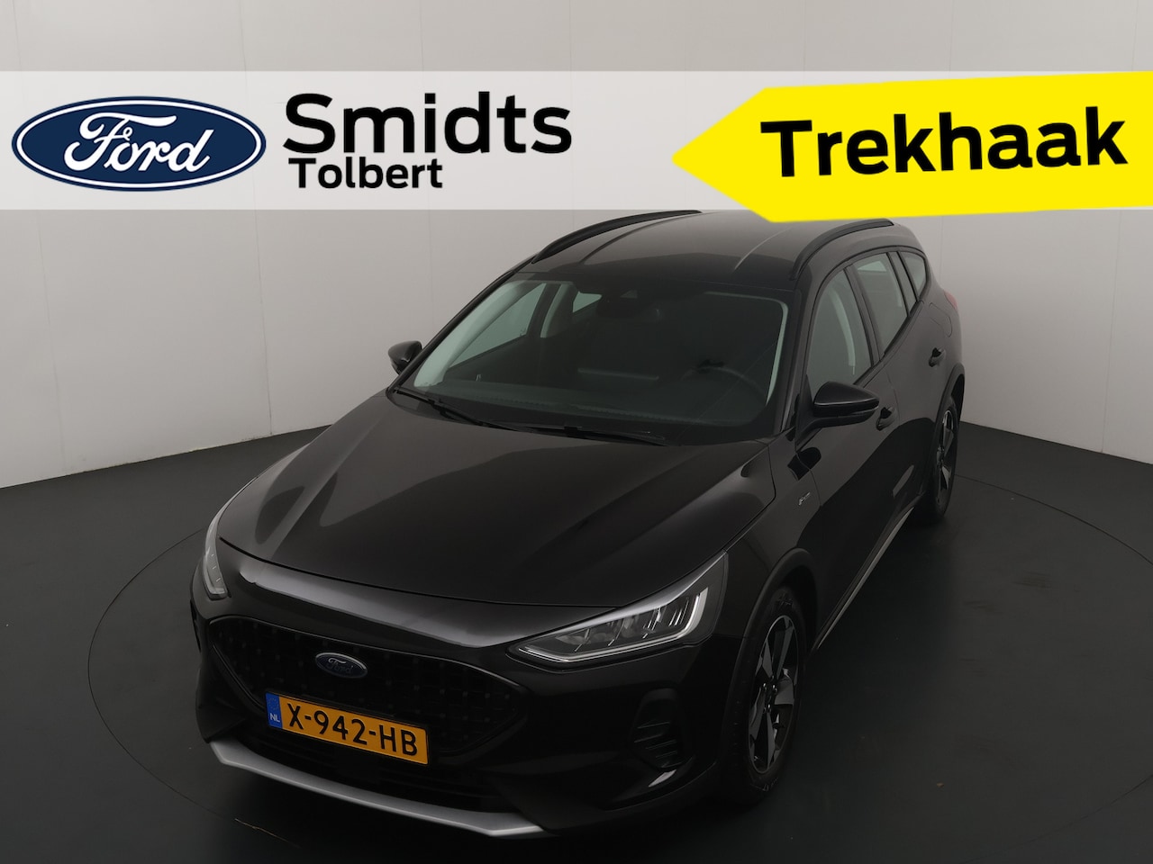 Ford Focus Wagon - 155PK EcoBoost Hybrid Active Style | Elekt. Trekhaak | Winterpack | Adapt. Cruise | Bliss - AutoWereld.nl