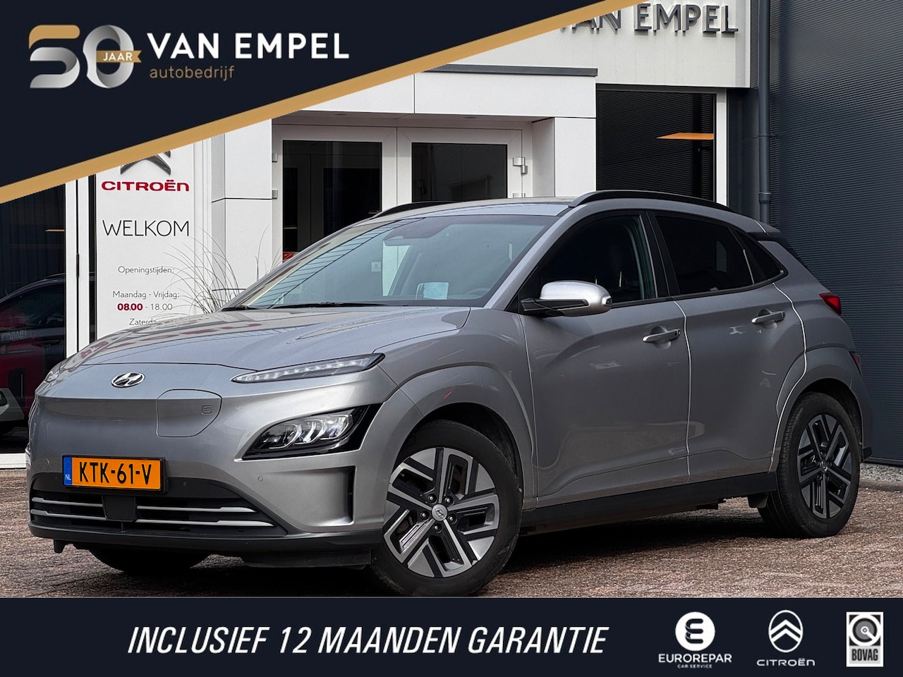 Hyundai Kona Electric - EV Fashion 64 kWh | 97% SOH | Camera | Winter Pack | Navigatie | Krell Sound - AutoWereld.nl