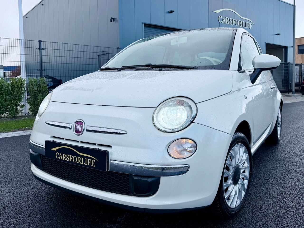 Fiat 500 - 1.2 Lounge Pelle Frau ( Automaat ) - AutoWereld.nl