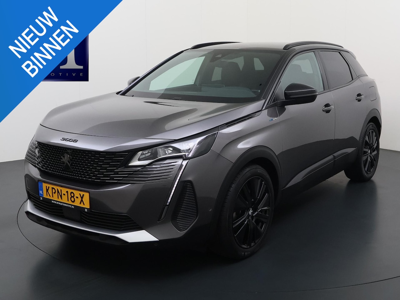 Peugeot 3008 - 1.6 HYbrid 225 GT BLACK PAKKET | 19 INCH LM-VELGEN | FOCAL PREMIUM AUDIO | ELEKTRISCHE KOF - AutoWereld.nl
