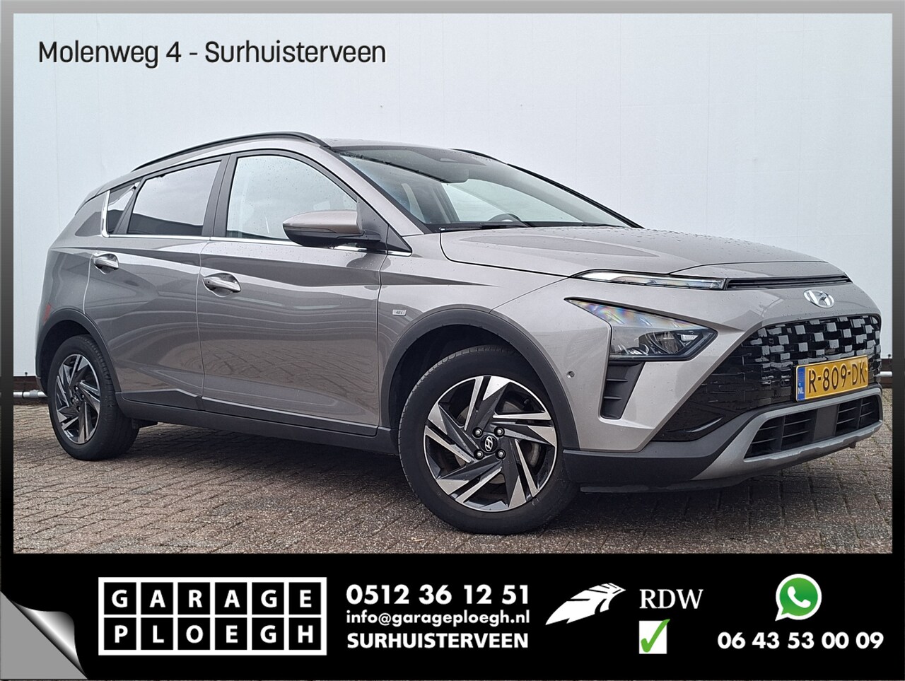 Hyundai Bayon - 1.0 T-GDI Premium 1Eig Automaat Stoelverw Carplay Camera - AutoWereld.nl