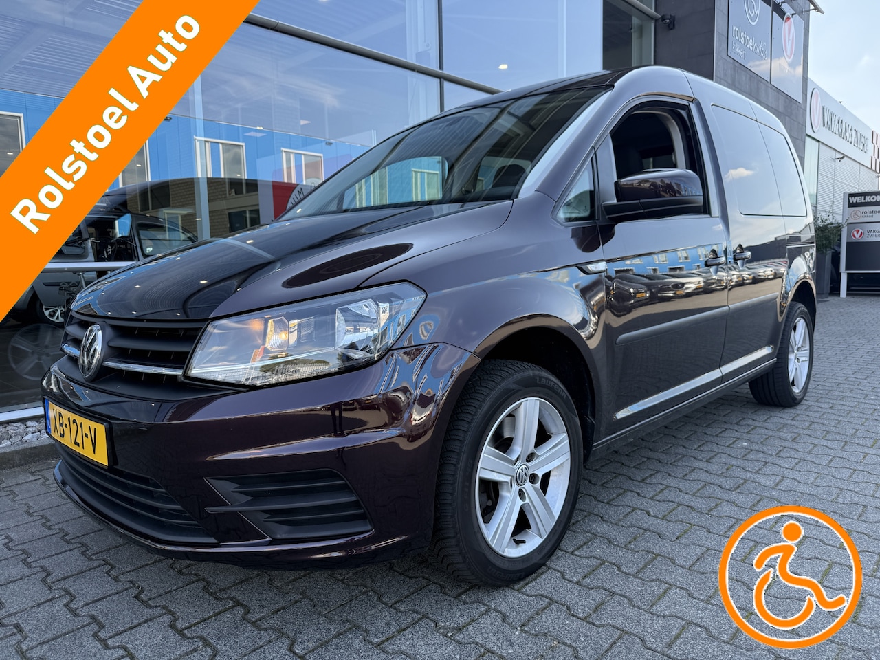Volkswagen Caddy - 3+1 Rolstoelauto 1.4 TSI Comfortline (Zeer nette 3+1 of 5.0 met automaat!) - AutoWereld.nl