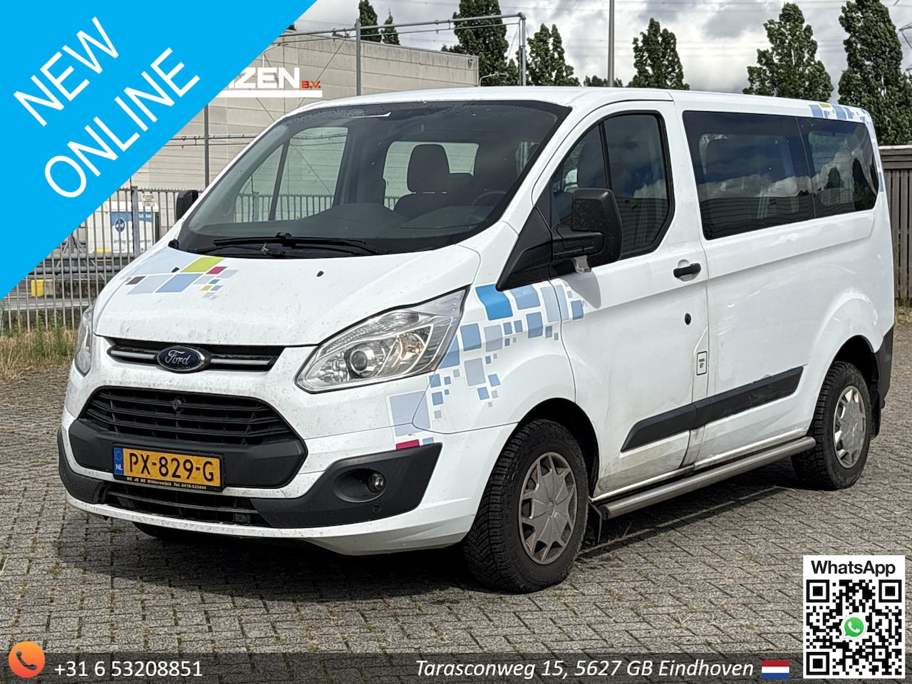 Ford Transit Custom - 310 2.0 TDCI L1H1 Trend | € 7.450,- NETTO! | 9 Persoons | Cruise | Airco | - AutoWereld.nl