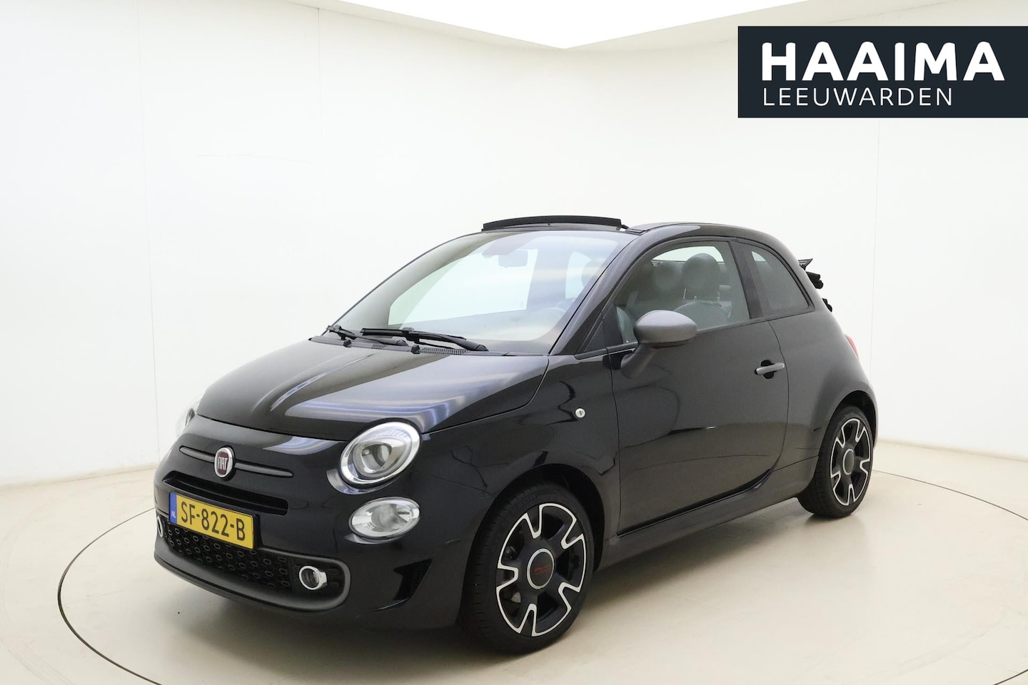 Fiat 500 C - 0.9 TwinAir Turbo Sport 105pk | Airco | Sportstoelen | Parkeersensoren achter | Navigatie - AutoWereld.nl