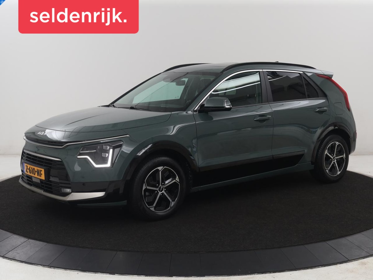 Kia Niro - 1.6 GDi Hybrid DynamicPlusLine | Panoramadak | Leder | Cruise control | Head-up | Stuur/st - AutoWereld.nl