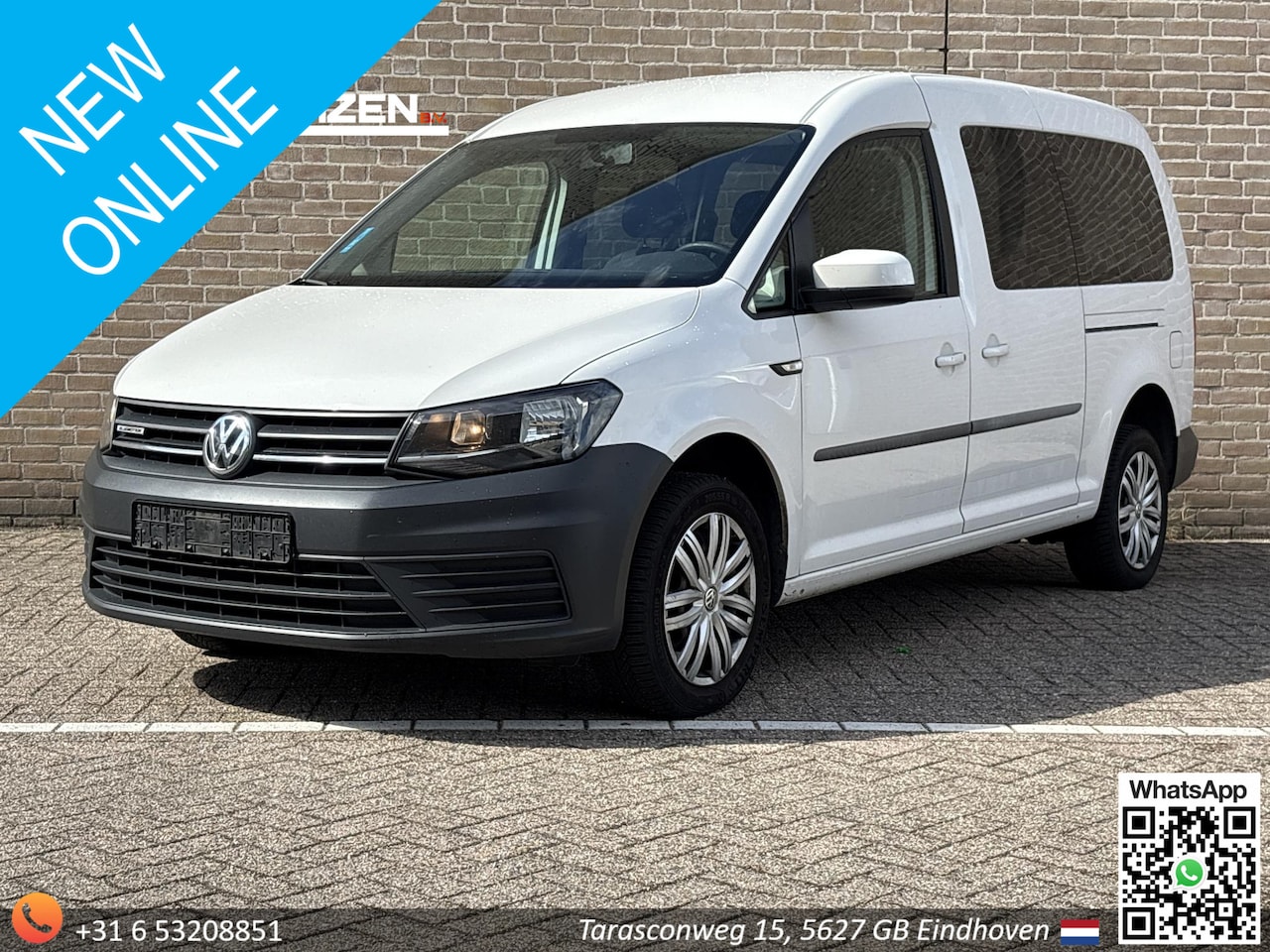 Volkswagen Caddy Maxi - 1.4 TGI Trendline 5p | € 6.950,- NETTO! | Airco | Cruise | - AutoWereld.nl