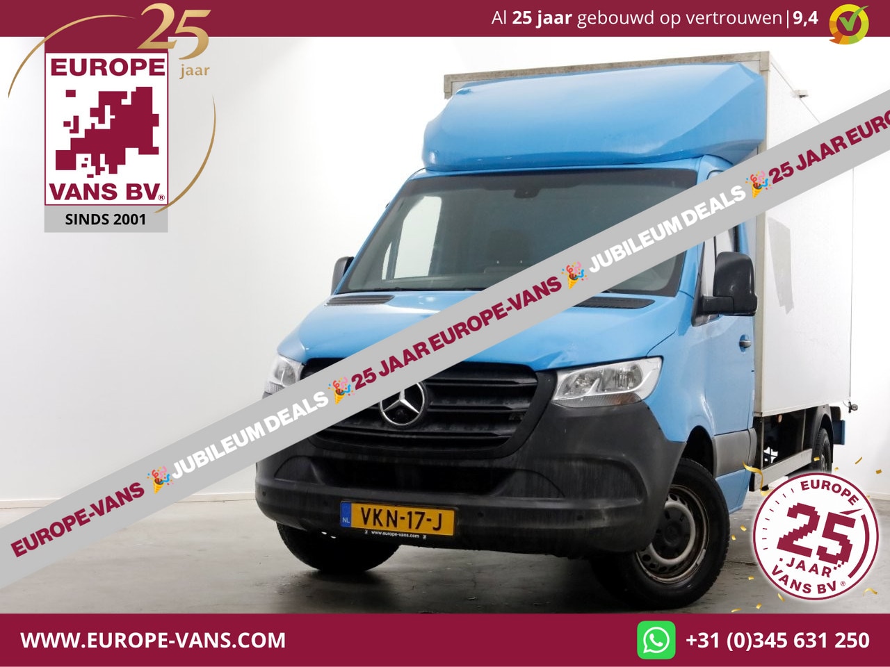 Mercedes-Benz Sprinter - 311 CDI 115pk E6 RWD Bakwagen met achterdeuren 2-Persoons 05-2021 - AutoWereld.nl