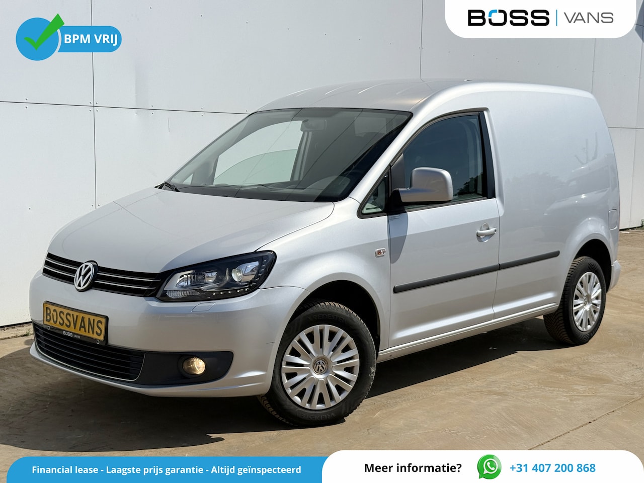 Volkswagen Caddy - 1.6 TDI 102PK Automaat L1H1 Airco Cruise Control Parkeersensoren Mistlampen MET APK - AutoWereld.nl