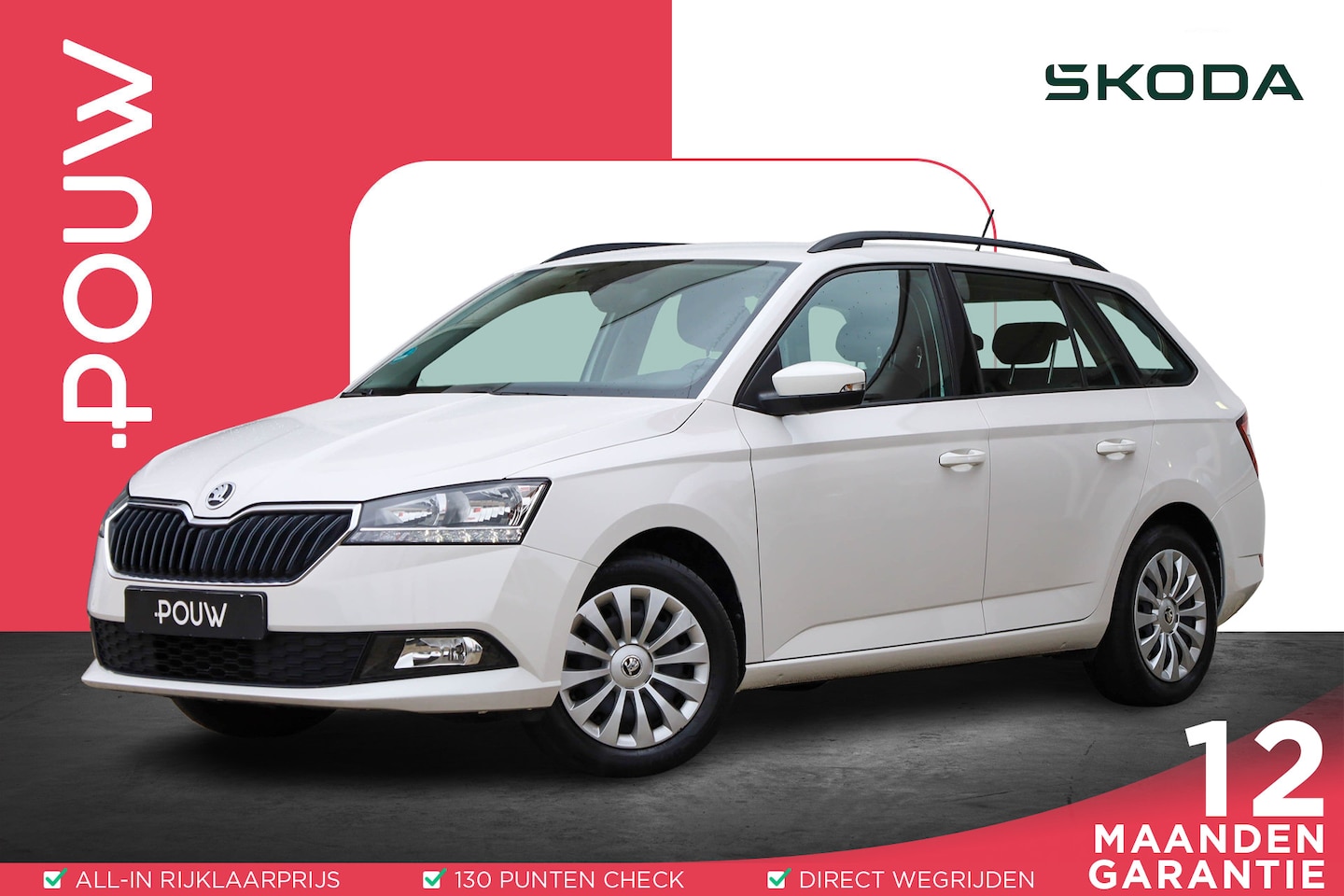 Skoda Fabia Combi - 1.0 TSI 95pk Ambition | Parkeersensor | Cruise Control | Apple Carplay/Android Auto - AutoWereld.nl