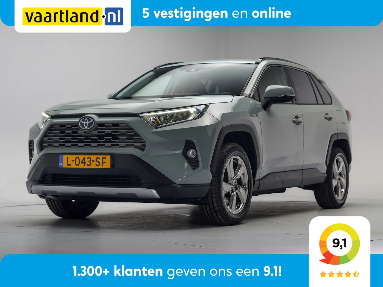 Toyota RAV4 - 2.5 Hybrid Dynamic Aut. [ Adapt.cruise Camera Apple Carplay/Android Auto ] - AutoWereld.nl